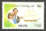 Sellos de Europa - Reino Unido -  Nevis - 65 - Boda Real del Príncipe Carlos y Lady Diana Spencer