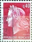 Stamps France -  Intercambio 0,20  usd 40 cent.  1969