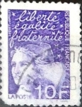 Stamps France -  Intercambio jn 0,35  usd 10 francos  1997