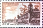 Stamps France -  Intercambio 0,20 usd 25 francos 1955