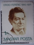 Stamps Hungary -  Erdei Ferenc 1910-1971