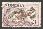 Stamps Cameroon -  5 - Puente sobre el río Niger