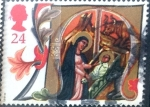 Stamps United Kingdom -  Intercambio 0,30 usd 24 p. 1991