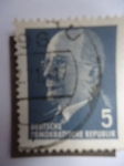 Stamps Germany -  Ulbricht.