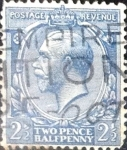 Stamps United Kingdom -  Intercambio 3,50 usd 2,5 p. 1924