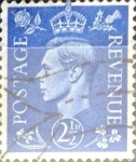 Stamps United Kingdom -  Intercambio 0,20 usd 2,5 p. 1937