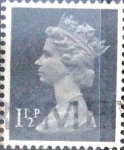 Stamps United Kingdom -  Intercambio 0,20 usd 1,5 p. 1971