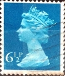 Stamps United Kingdom -  Intercambio 0,40 usd 6,5 p. 1974