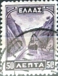 Sellos de Europa - Grecia -  Intercambio 0,20 usd 50 lepta 1927