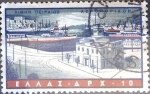 Stamps Greece -  Intercambio crxf 0,25 usd 10 dracmas 1958