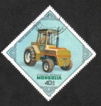 Stamps Mongolia -  Tractores