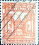 Stamps Guatemala -  Intercambio 0,25 usd 1 cent. 1945