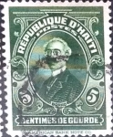 Stamps Haiti -  Intercambio cxrf 0,20 usd 5 cent. 1924