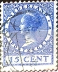 Stamps Netherlands -  Intercambio 0,40 usd 15 cent. 1924