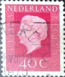 Sellos de Europa - Holanda -  Intercambio 0,20 usd 40 cent. 1972