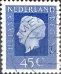 Sellos de Europa - Holanda -  Intercambio 0,20 usd 45 cent. 1972