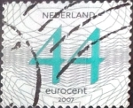 Stamps Netherlands -  Intercambio 0,30 usd 44 cent. 2007