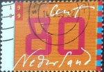 Stamps Netherlands -  Intercambio 0,25 usd 80 cent. 1999