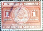 Sellos de America - Honduras -  Intercambio ma4xs 0,20 usd 1 cent. 1946