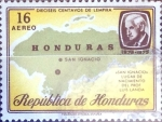 Stamps Honduras -  Intercambio crxf2 0,20 usd 16 cent. 1978