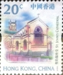 Stamps Hong Kong -  Intercambio 0,20 usd 20 cent. 1999