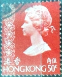 Sellos de Asia - Hong Kong -  Intercambio nfxb 0,20 usd 50 cent. 1973