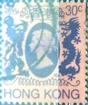 Sellos de Asia - Hong Kong -  Intercambio 0,30 usd 30 cent. 1982