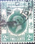 Stamps Hong Kong -  Intercambio 0,40 usd 2 dolar 1912