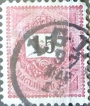 Stamps Hungary -  Intercambio 0,40  usd 15 korona 1888