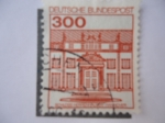 Stamps Germany -  Schloss Herrenhausen Hannover - Deutsche Bundespost.