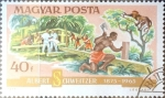 Stamps Hungary -  Intercambio 0,20  usd 40 f. 1975