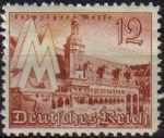 Sellos de Europa - Alemania -  DEUTSCHES REICH 1940 Scott500 Sello Nuevo Leipzig Fair Office Alemania Michel 741