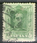 Stamps Spain -  314-Alfonso XII