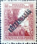 Sellos de Europa - Hungra -  Intercambio 0,20 usd 40 + 2 f. 1918