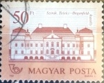 Stamps Hungary -  Intercambio 1,90 usd 50 ft. 1987