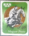 Stamps Hungary -  Intercambio 0,20 usd 40 f. 1973