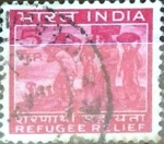 Stamps India -  Intercambio 0,20 usd 5 p. 1971