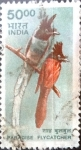 Stamps India -  Intercambio 2,10 usd 50 r. 2000