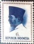 Stamps Indonesia -  Intercambio 0,20 usd 6 r. 1964