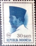 Sellos del Mundo : Asia : Indonesia : Intercambio 0,20 usd 30 s. 1966