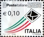 Stamps Italy -  Intercambio xxxx usd 10 cent. xxxx