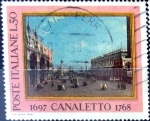 Stamps Italy -  Intercambio cr5f 0,20 usd 50 liras 1968