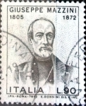 Stamps Italy -  Intercambio 0,20 usd 90 liras 1972