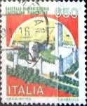 Stamps Italy -  Intercambio 0,30 usd 650 liras 1986