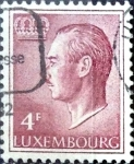 Stamps Luxembourg -  Intercambio 0,20 usd 4 francos 1971