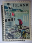 Stamps Iceland -  Industria Pesquera.