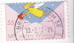 Stamps Germany -  sobre con dibujo infantil