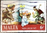 Stamps Malta -  Intercambio cxrf2 0,35 usd 6 cent. 1997