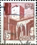 Stamps Morocco -  Intercambio 0,20 usd 15 francos 1951