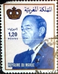 Stamps Morocco -  Intercambio 0,20 usd 1,20 dinares 1988